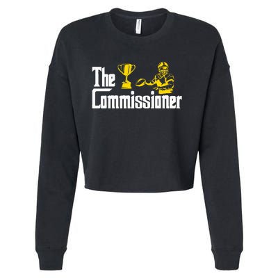 Fantasy Football Commissioner Fantasy Football Commish Cropped Pullover Crew