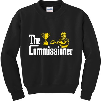 Fantasy Football Commissioner Fantasy Football Commish Kids Sweatshirt