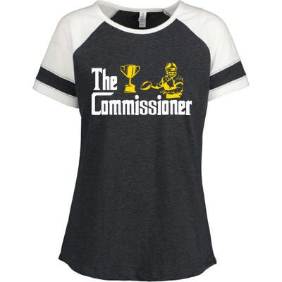 Fantasy Football Commissioner Fantasy Football Commish Enza Ladies Jersey Colorblock Tee