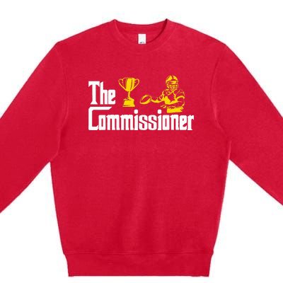 Fantasy Football Commissioner Fantasy Football Commish Premium Crewneck Sweatshirt