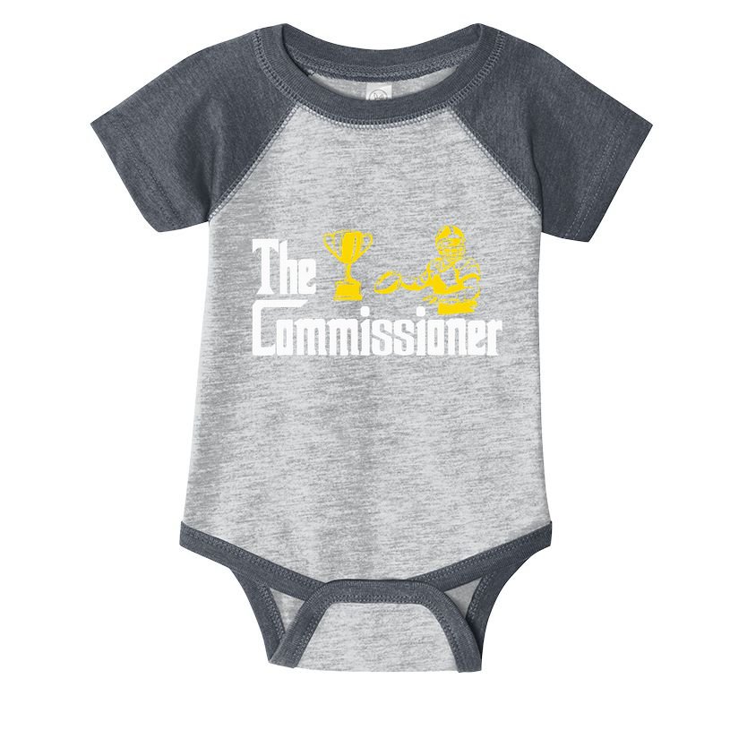 Fantasy Football Commissioner Fantasy Football Commish Infant Baby Jersey Bodysuit