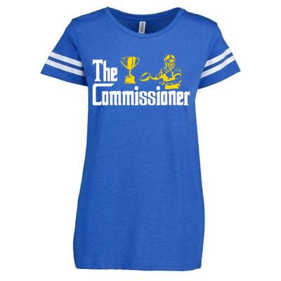 Fantasy Football Commissioner Fantasy Football Commish Enza Ladies Jersey Football T-Shirt