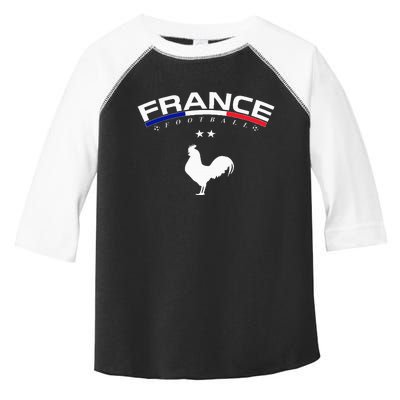 France Football Coq Toddler Fine Jersey T-Shirt