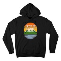 From Fayette County Alabama Vintage Sunset Hoodie