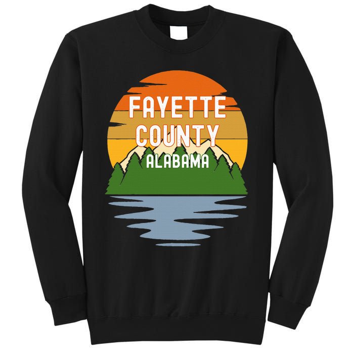 From Fayette County Alabama Vintage Sunset Sweatshirt