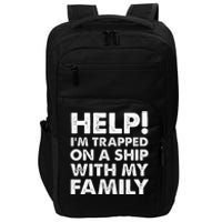 Funny Family Cruise Matching Vacation Cruising Impact Tech Backpack