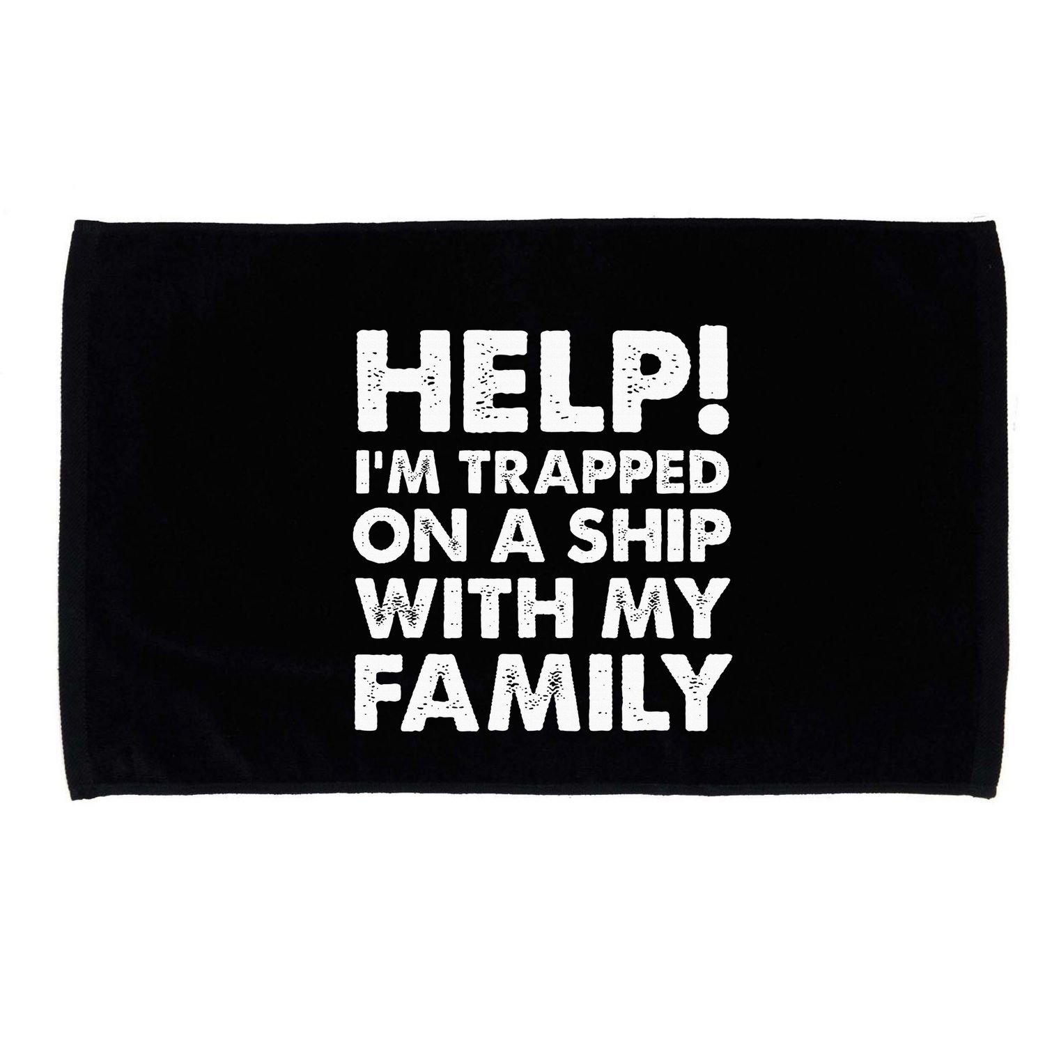 Funny Family Cruise Matching Vacation Cruising Microfiber Hand Towel
