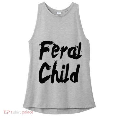 Famous Feral Child Genie Feral Child Ladies PosiCharge Tri-Blend Wicking Tank