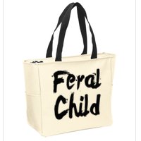 Famous Feral Child Genie Feral Child Zip Tote Bag