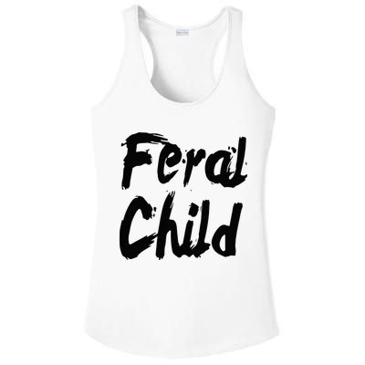 Famous Feral Child Genie Feral Child Ladies PosiCharge Competitor Racerback Tank