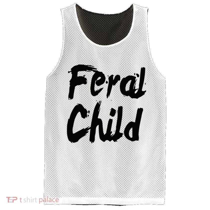 Famous Feral Child Genie Feral Child Mesh Reversible Basketball Jersey Tank