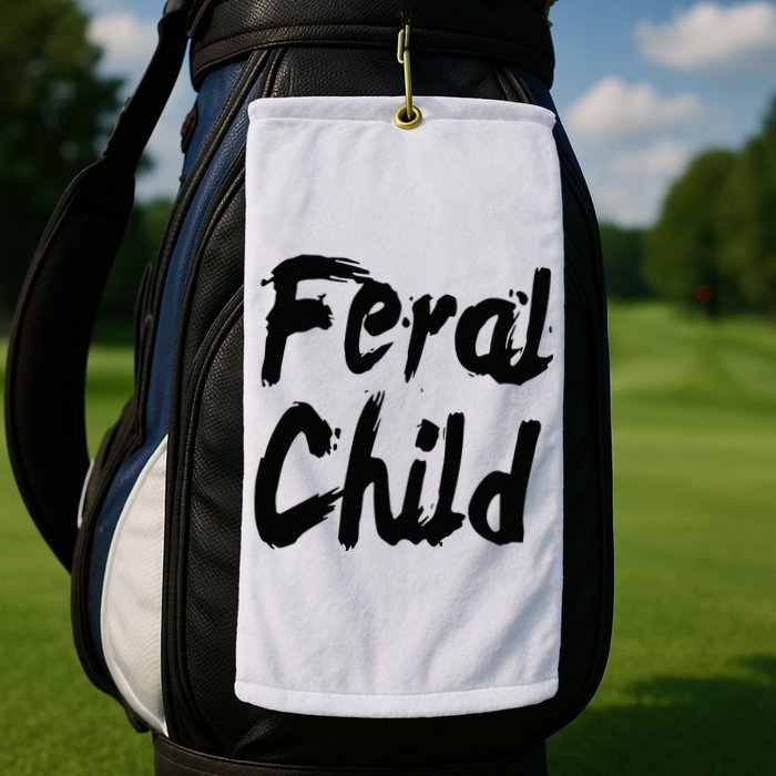 Famous Feral Child Genie Feral Child Golf Towel
