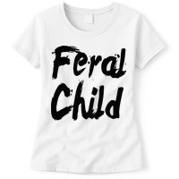 Famous Feral Child Genie Feral Child Womens T-Shirt