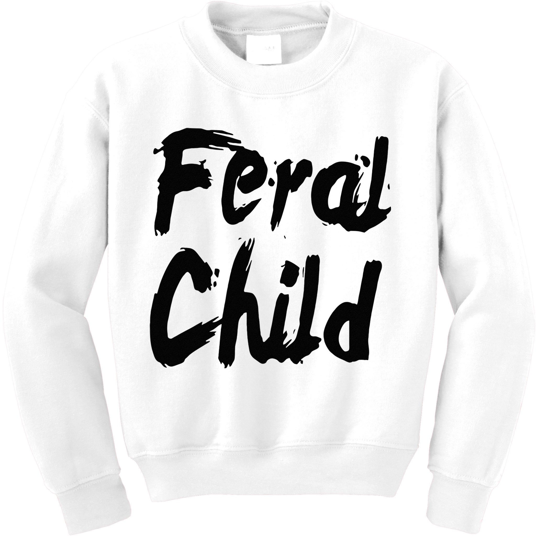 Famous Feral Child Genie Feral Child Kids Sweatshirt
