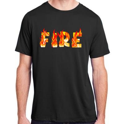 Funny Fire Couple DIY Costume Halloween Party Adult ChromaSoft Performance T-Shirt