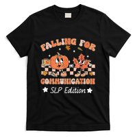 Falling For Communication Slp Edition Thanksgiving T-Shirt