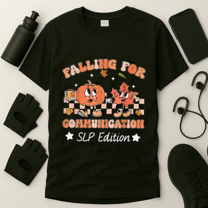 Falling For Communication Slp Edition Thanksgiving T-Shirt