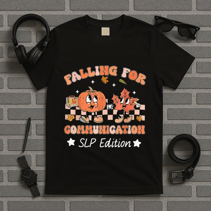 Falling For Communication Slp Edition Thanksgiving T-Shirt