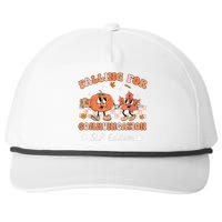 Falling For Communication Slp Edition Thanksgiving Snapback Five-Panel Rope Hat