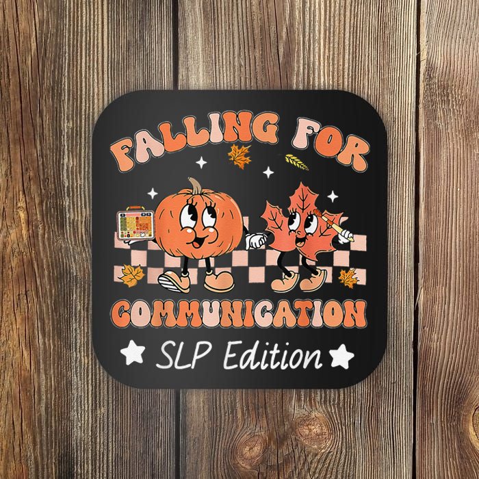 Falling For Communication Slp Edition Thanksgiving Coaster