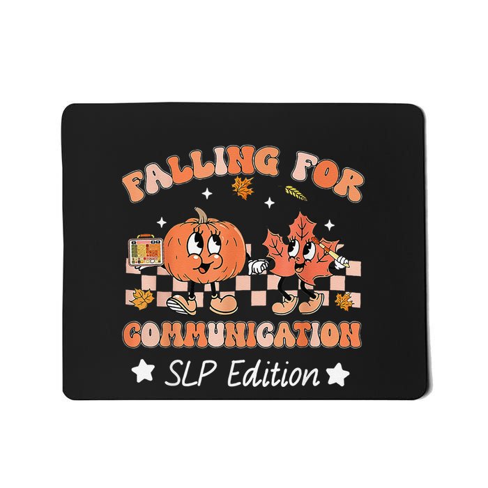 Falling For Communication Slp Edition Thanksgiving Mousepad