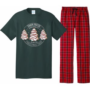 Farm Fresh Christmas Tree Cakes Funny ChristmasChristmas Gift Christmas In Ju Pajama Set