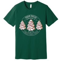 Farm Fresh Christmas Tree Cakes Funny ChristmasChristmas Gift Christmas In Ju Premium T-Shirt