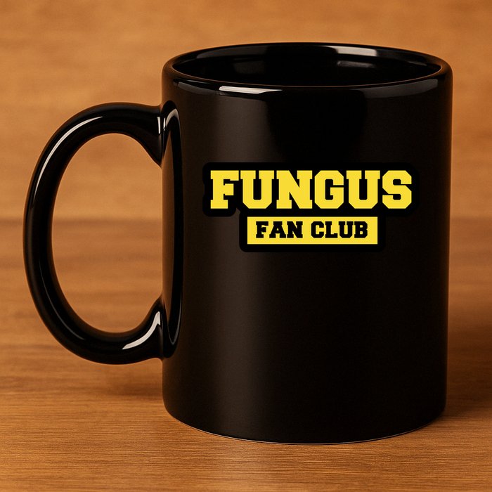 Fungus Fan Club 11oz C Handle Ceramic Mug