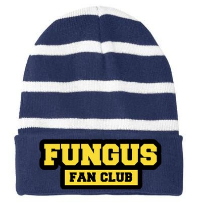 Fungus Fan Club Striped Beanie with Solid Band