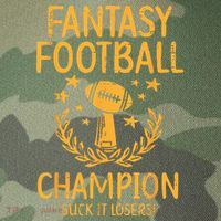 Fantasy Football Champion Funny FFL Draft Champ Legacy Tie Dye Trucker Hat