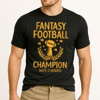 Fantasy Football Champion Funny FFL Draft Champ Cooling Performance Crew T-Shirt