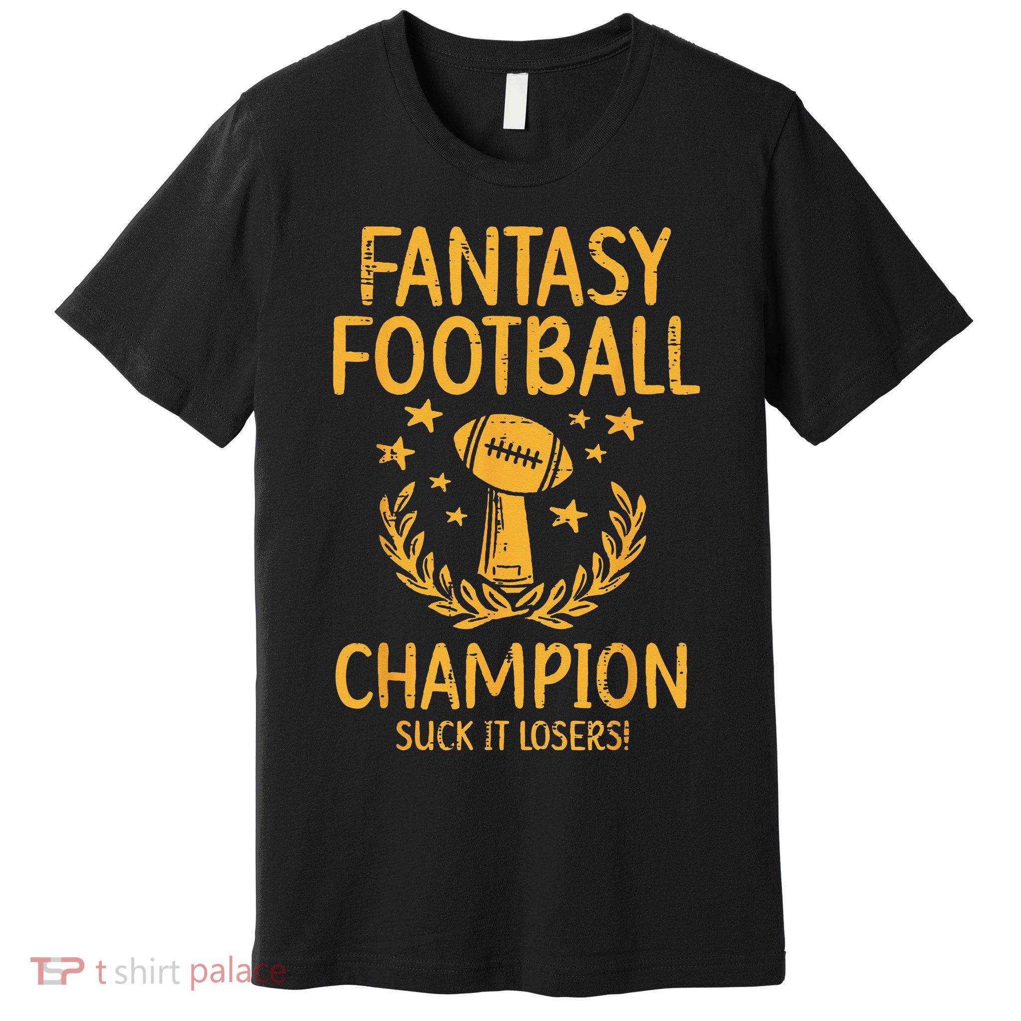 Fantasy Football Champion Funny FFL Draft Champ Premium T-Shirt