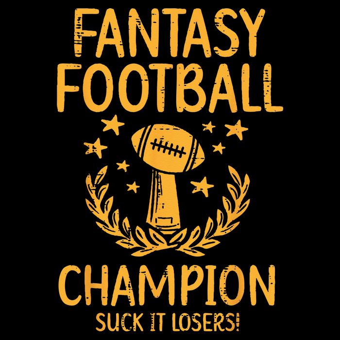 Fantasy Football Champion Funny FFL Draft Champ Zip Tote Bag