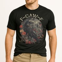 Funny F Caw F Raven Bird Saying Graphic Performance Shirt
