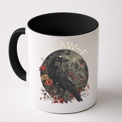 Funny F Caw F Raven Bird Saying Graphic Mug