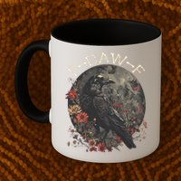 Funny F Caw F Raven Bird Saying Graphic Mug