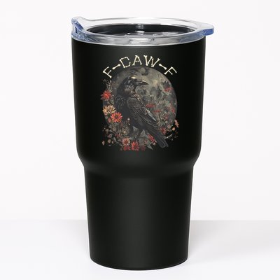 Funny F Caw F Raven Bird Saying Graphic Tumbler