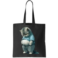 Funny Fat Cat Art Design Fat Kitten Cat Lover Bag