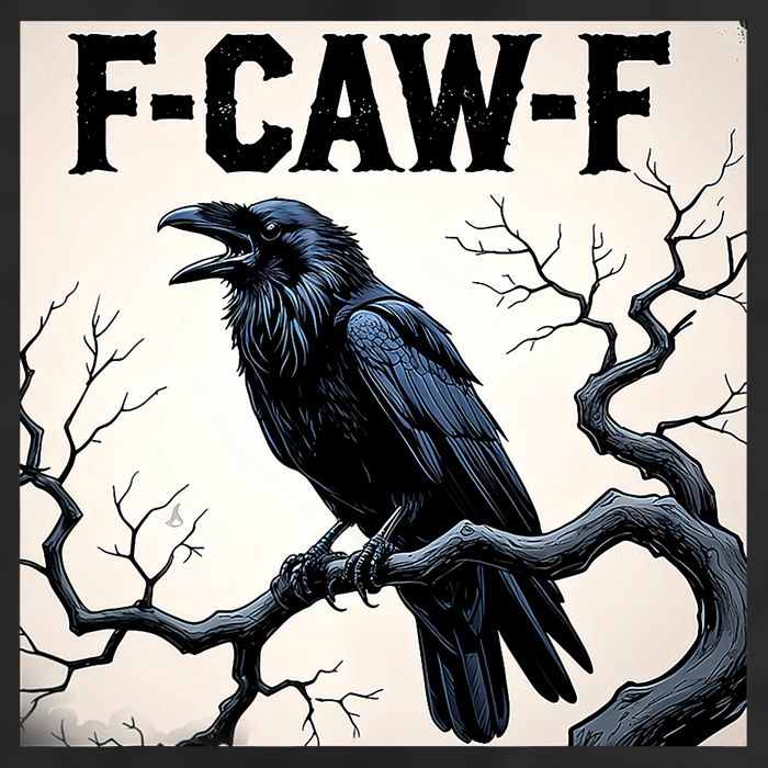 Funny F-Caw-F Crow Cool Comfort Performance Bucket Hat