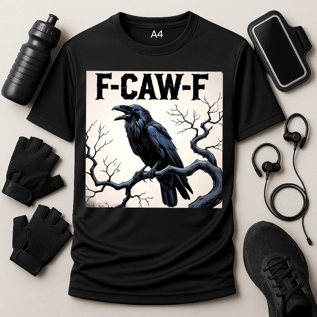 Funny F-Caw-F Crow Performance Shirt
