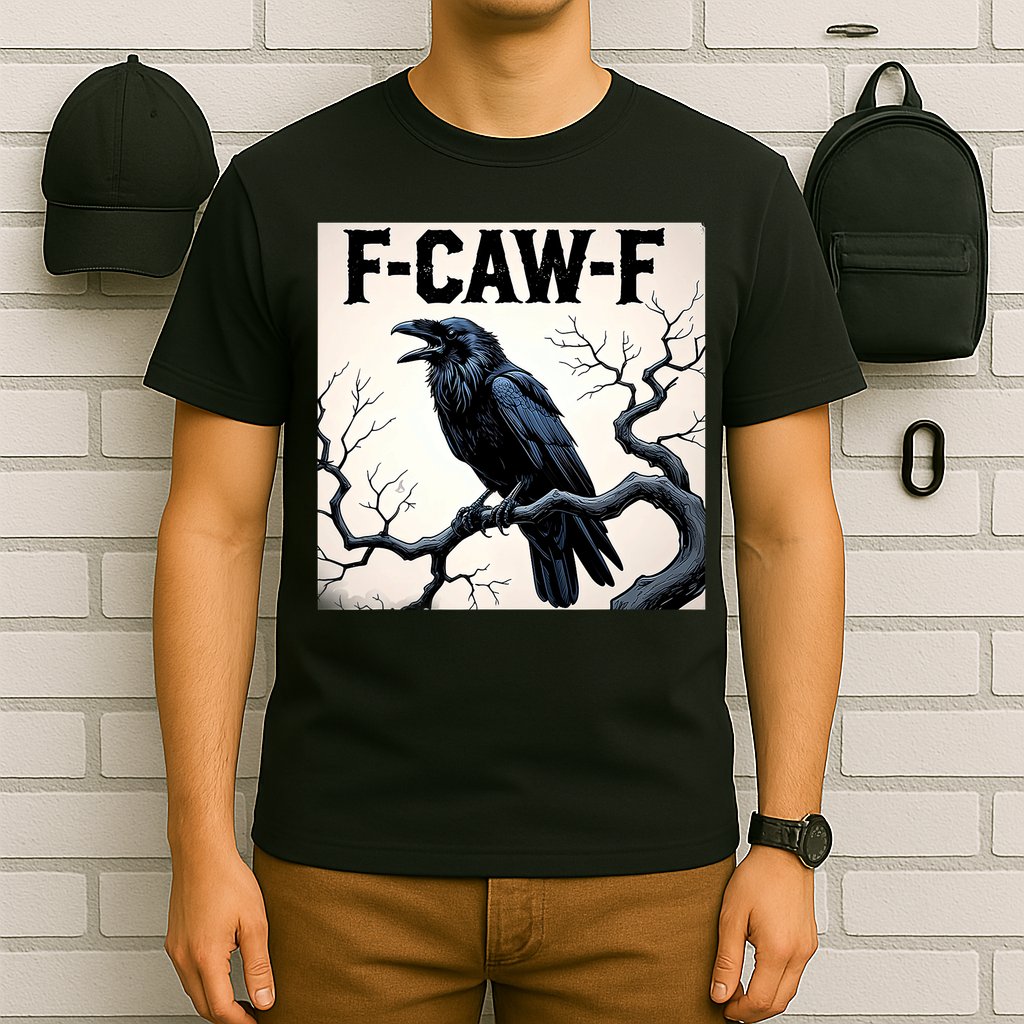 Funny F-Caw-F Crow T-Shirt