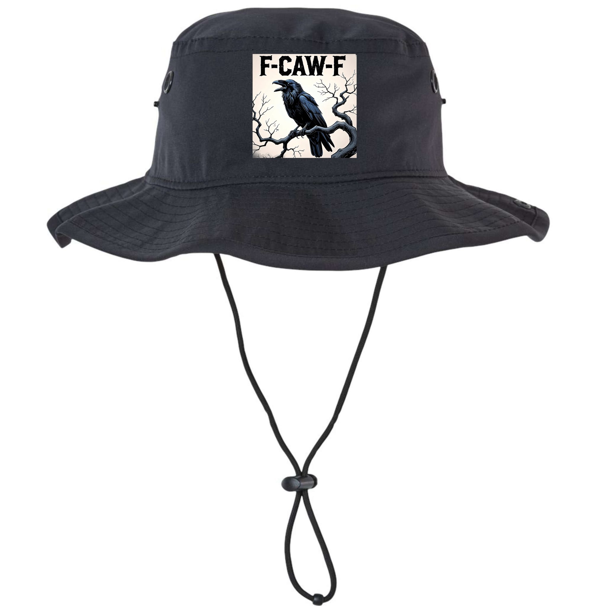 Funny F-Caw-F Crow Bucket Hat