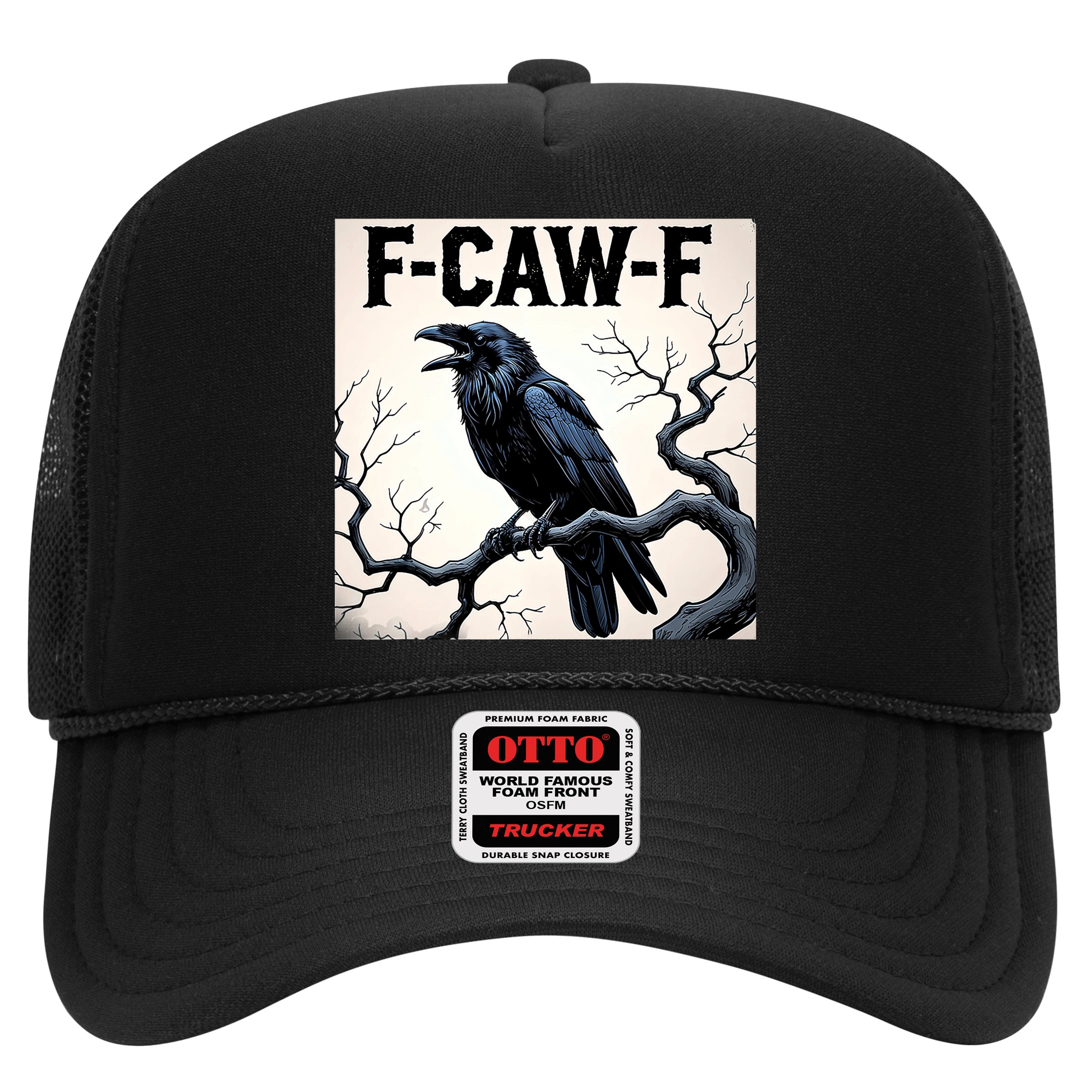 Funny F-Caw-F Crow Hat