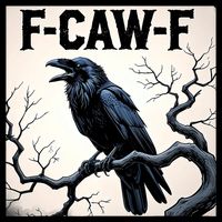 Funny F-Caw-F Crow Womens T-Shirt