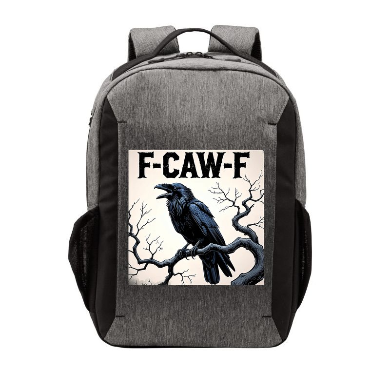 Funny F-Caw-F Crow Vector Backpack