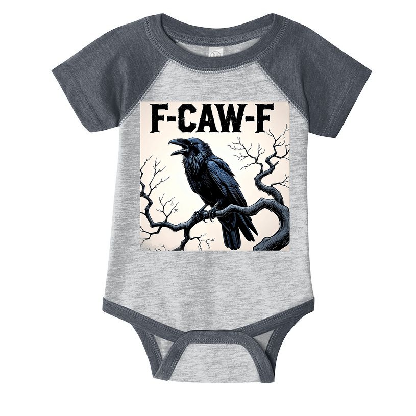 Funny F-Caw-F Crow Infant Baby Jersey Bodysuit