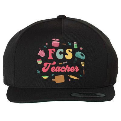 Fcs Family Consumer Science Home Economics Fcs Teacher Wool Snapback Cap