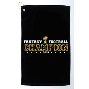 Fantasy Football Champion 2024 Football Champion Platinum Collection Golf Towel