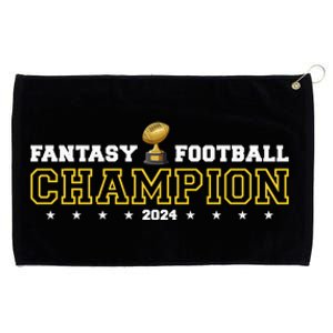 Fantasy Football Champion 2024 Football Champion Grommeted Golf Towel