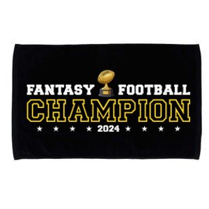 Fantasy Football Champion 2024 Football Champion Microfiber Hand Towel